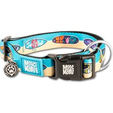 Braventa Collection Max & Molly Urban Pets Original Serisi Akıllı Künyeli Köpek Boyun Tasması (Xs, Aloha)