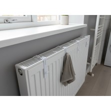 Luvenza Design Pratik Havlu ve Bornoz Askısı – Petek Üstü Askılık (5’li Set)