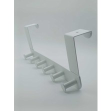 PremiumPort Pratik Kapı Arkası Askılık, Çoklu Elbise Askısı, Depolama Çözümü