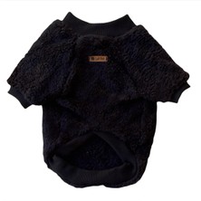 Feyza Design Yumuşak Siyah Peluş Köpek ve Kedi Sweatshirt, Rahat ve Şık Tasarım