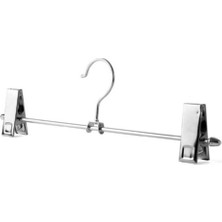 PremiumPort 9 Adet Metal Pantolon ve Etek Askısı Klipsli, Pratik ve Şık Tasarım