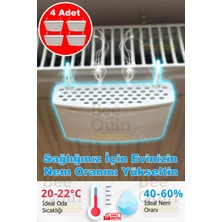 PremiumPort 4'lü Petek Suluğu Seti, Oda Içi Nem ve Hava Kalitesini Artırır