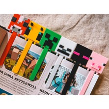 Minecraft Kitap Ayracı (Istediğiniz 5 Adet)