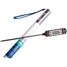 Braventa Collection Unichrome Siyah Renk Dijital Gıda Yemek Termometresi Yemek Isı Ölçer