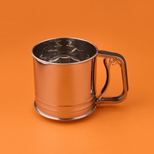 Matmel Silikon Saplı Çelik Un Eleği - Gri - 12 cm