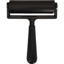 Sanathobi Kauçuk Silindir Baskı Rulosu Siyah 10CM, Baskı Silindiri, Kauçuk Rulo, Baskı, Duvar Kağıdı