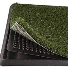 Feyza Design Büyük Köpek Tuvalet Eğitimi Parkı 64X51X3.8 Cm, Pratik ve Güvenli Tasarım