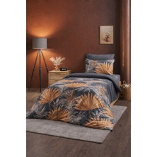 UYGURİYE Tek Kişilik Nevresim Takımı Yorgan Kılıfı %70 Pamuk Çiçek Desen+ Lastikli Çarşaf+ Yastık Kılıfı