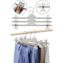 PremiumPort 10'lu Beyaz Pantolon ve Etek Askısı Seti, Pratik ve Şık Kullanım