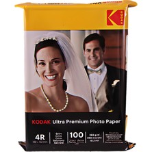 Kodak Ultra Premium 10X15 Injekt Fotoğraf Kağıdı Mat