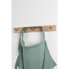 Braventa Collection MINUCHE%100 Pamuk 4 Katlı Müslin Emzirme Örtüsü - Opak Bebek Emzirme Önlüğü - Nefes Alınabilir Yaka