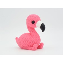 Flami – Örme Sevimli Flamingo Figür Anahtarlık