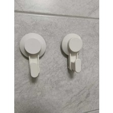 PremiumPort Pratik Vantuzlu Çok Amaçlı Askı Seti, Banyo ve Mutfak Için 2'li