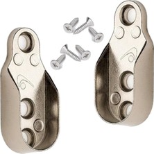 PremiumPort Gardrop Dolap Içi Oval Askı Aparatı Flanş Seti ve Vida, Pratik ve Şık Çözüm