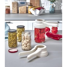 Braventa Collection Porselen Diyarı Rotanev Her Boy Kavanoz Kapağına Uyumlu Kırılmaya Karşı Dayanıklı Plastik Konserve T