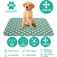 Feyza Design 4 Katlı Yıkanabilir Emici Köpek Pedi, Kemik Desenli 75X85 cm