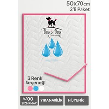 Feyza Design Yumuşak ve Konforlu Iç Mekan Köpek Pedi, 50X70 Cm, 2'li Set