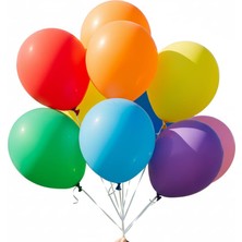 Jojo Balloons 12" Pastel Mix Blisterli Balon 6'lı