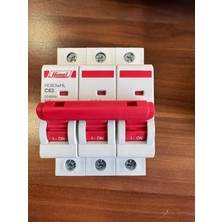 Himel 3X63A C Tipi 3 Kutup  4,5ka Otomatik Sigorta Devre Kesici