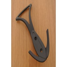 PremiumPort Şık ve Geniş Portmanto Askısı, Modern Ev Dekoruna Uygun Siyah Renk