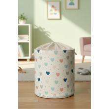 PremiumPort Çok Amaçlı Katlanabilir Oyuncak ve Çamaşır Saklama Kutusu 32X40