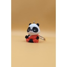 Rodopiva Meditasyon Yapan Panda Anahtarlık – Zen ve Sevimliliğin Buluşması!