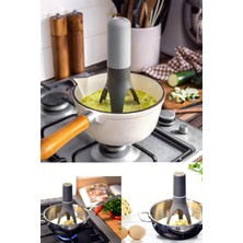 Braventa Collection Tineke Çorba Karıştırıcı Portatif Pilli Otomatik Tencere Pratik Çorba Yoğurt Yemek Sos Çırpıcı