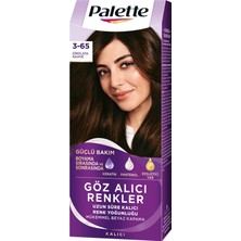 Palette Göz Alıcı Renkler 3-65 Çikolata Kahve Saç Boyası 110 ml