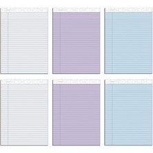 SHC4200 Tops Prism+ Yazı Blokları, 21 x 29 Cm, Farklı Renkler, Her Biri 2 Adet: Gri, Orkide, Mavi, Protokol