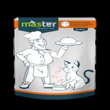 Braventa Collection Master Kümes Hayvanlı Pouch Kedi Maması Jöle, 80GR, 24 Adet