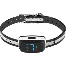 Feyza Design Seviye Ayarlı Şarjlı Su Geçirmez Köpek Havlama Tasması