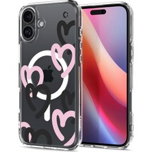 Braventa Collection iPhone 16 ile Uyumlu Ince Magsafe Kılıf Ultra Hybrid Sararma Karşıtı Duraclear Hava Kanalı Teknoloji