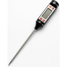 Braventa Collection Dijital Gıda Termometresi, Uzun Prob 24 Cm, -50°c ile +300°C Arası, Hızlı ve Hassas Sıcaklık Ölçer,