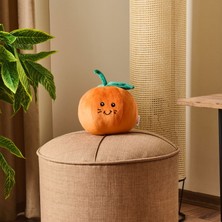 Matmel Soft Portakal Figürlü Yastık - Turuncu - 25 cm