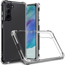 Teleplus Samsung Galaxy S21 Fe Kılıf Airbag Corners Darbe Korumalı Shockproof Tpu Kapak