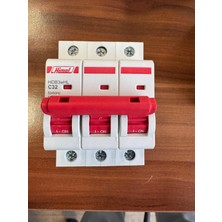 Himel 3X32A C Tipi 3 Kutup  4,5ka Otomatik Sigorta Devre Kesici