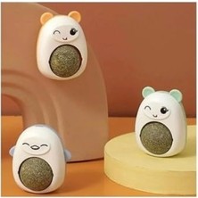 Braventa Collection Kedi Otu Topu Oyuncağı, Sevimli Hayvan Tasarımı, 46MM x 60MM,