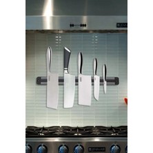 PremiumPort Pratik Mıknatıslı Bıçak Askısı 33 Cm, Güçlü Tutucu ve Şık Tasarım