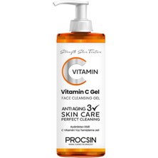 Braventa Collection Procsın C Vitamini Yüz Temizleme Jeli, Aydınlatıcı & Arındırıcı, Cilt Canlandırıcı & Nemlendirici, G