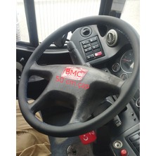 Hasbay Dikişli Direksiyon Kılıfı Siyah Deri Mavi Dikişli Bmc Otobus Cap 50 cm Olanlar