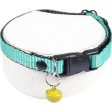 Braventa Collection Neon Zilli Kedi Tasması Yeşil Renk