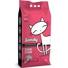 Braventa Collection Sodyum Ultra Topaklaşan Bebek Pudralı Doğal Kedi Kumu 10 kg