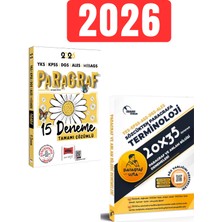 Yargı Yayınevi 2026 Kpss, Yks, Dgs, Ales Yargı Paragraf 15 Deneme ve Doktrin Terminoloji Paragraf 20X35 Deneme