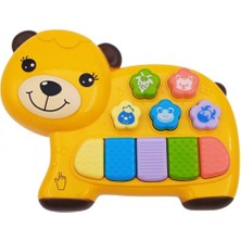 Mavi Su Dünyası Pianolu Eğitici Köpüş Turuncu Renk