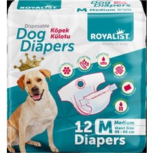Feyza Design Yumuşak ve Konforlu Köpek Bezi, Medium, 12'li Paket, Güvenilir Kullanım