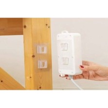 PremiumPort Pratik Geçmeli Klips Eşya Sabitleme Askısı 2'li Set