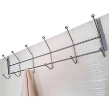 PremiumPort 12 Kancalı Metal Kapı Arkası Askısı Seti – Pratik ve Çok Amaçlı Kullanım