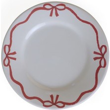 Keramika Fiyonk Dekor Pasta Tabak 19 cm