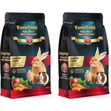 Braventa Collection Eurogold Deluxe Blend Kemirgen Yemi (Tavşan, Hamster, Guinea Pig), 1 kg 2li Paket