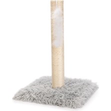 Braventa Collection Kedi Tırmalama ve Oyuncağı, Gri, 35X35X53CM